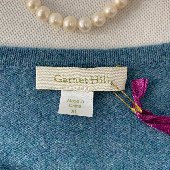 Garnet Hill 100% Pure Cashmere Sweater - Brand New with Tags! - Picture 3 of 16